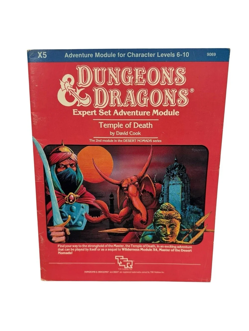 TSR Basic D&D Temple of Death (1st Printing) VG